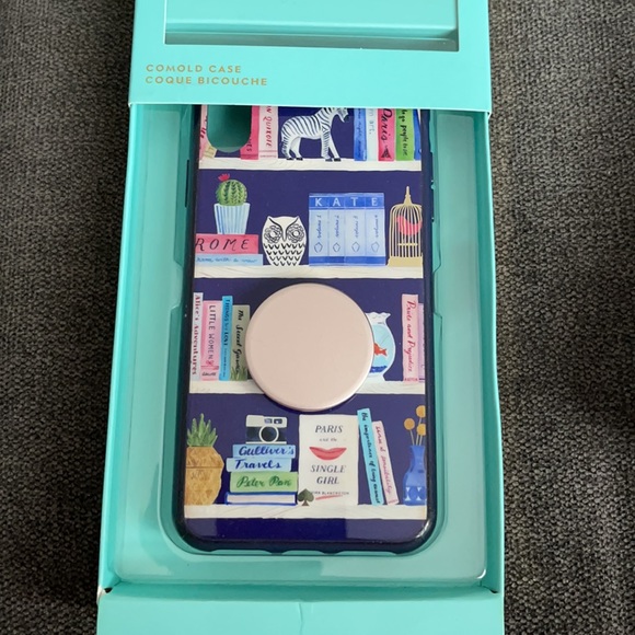 Kate Spade iPhone XS Max phone case-RG PopSocket - Picture 5 of 7